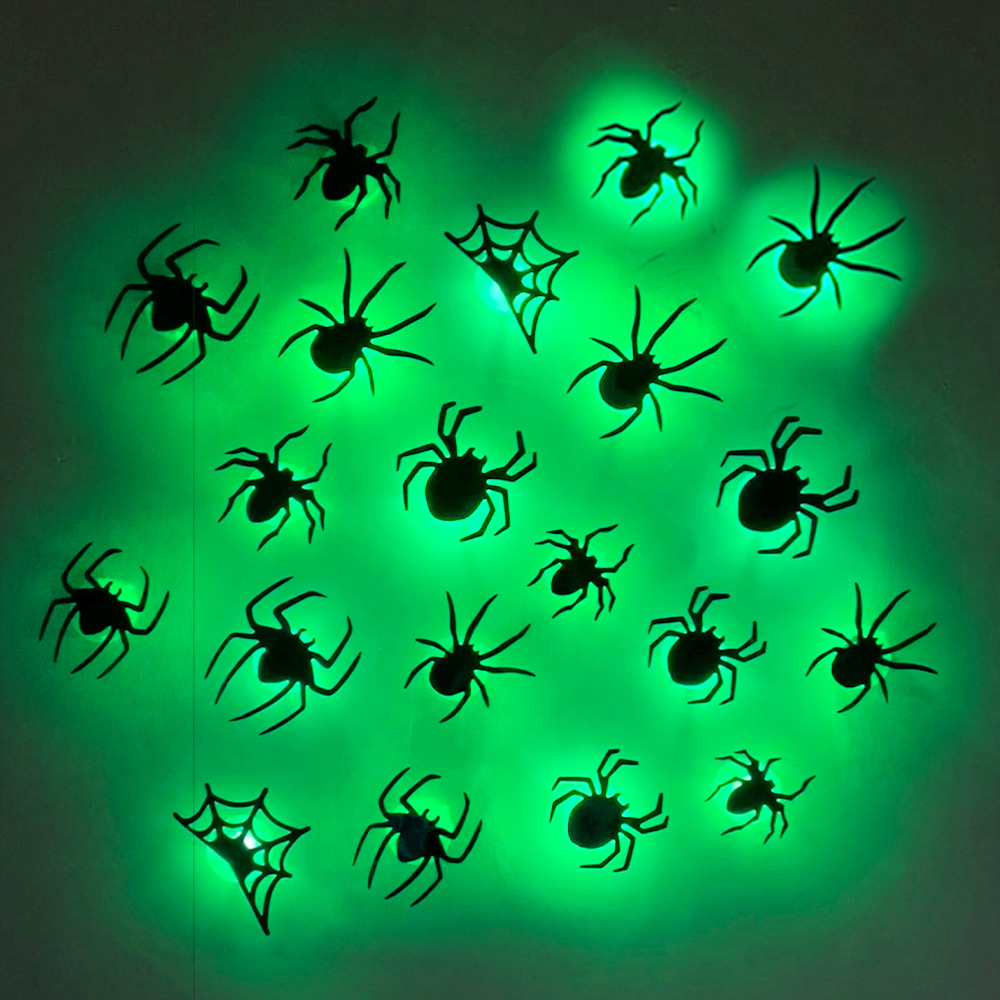 Halloween LED Bats Spider Deco - Lighting Wedding Outdoor recension och pris