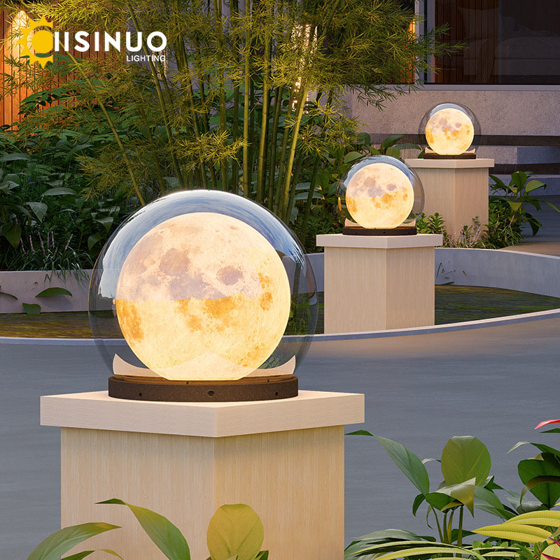 Creative Moon Pillar Lights Ou - Outdoor Lighting Year Round recension och pris