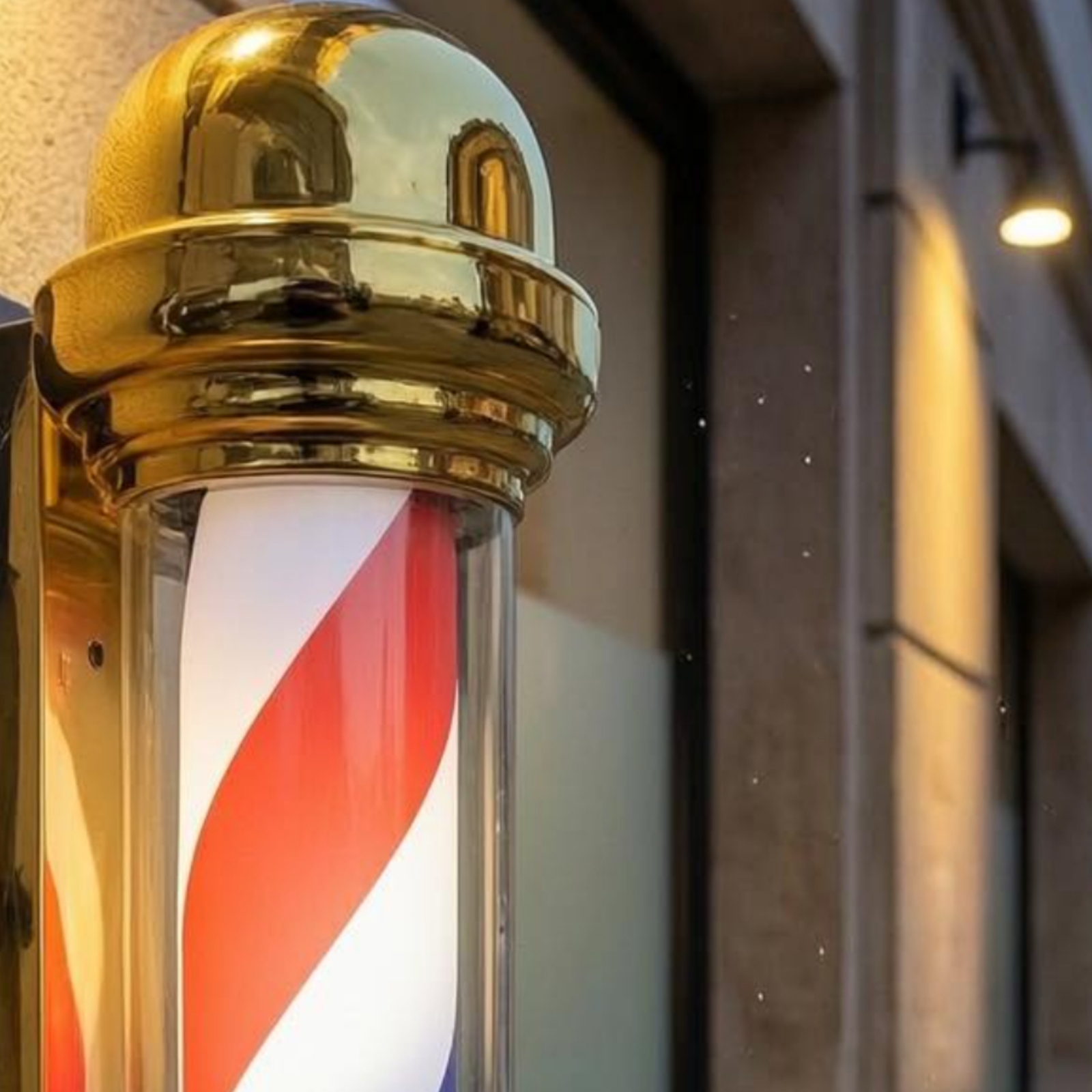 LED Barber Pole Transparent Co - Outdoor Lighting Pole recension och pris