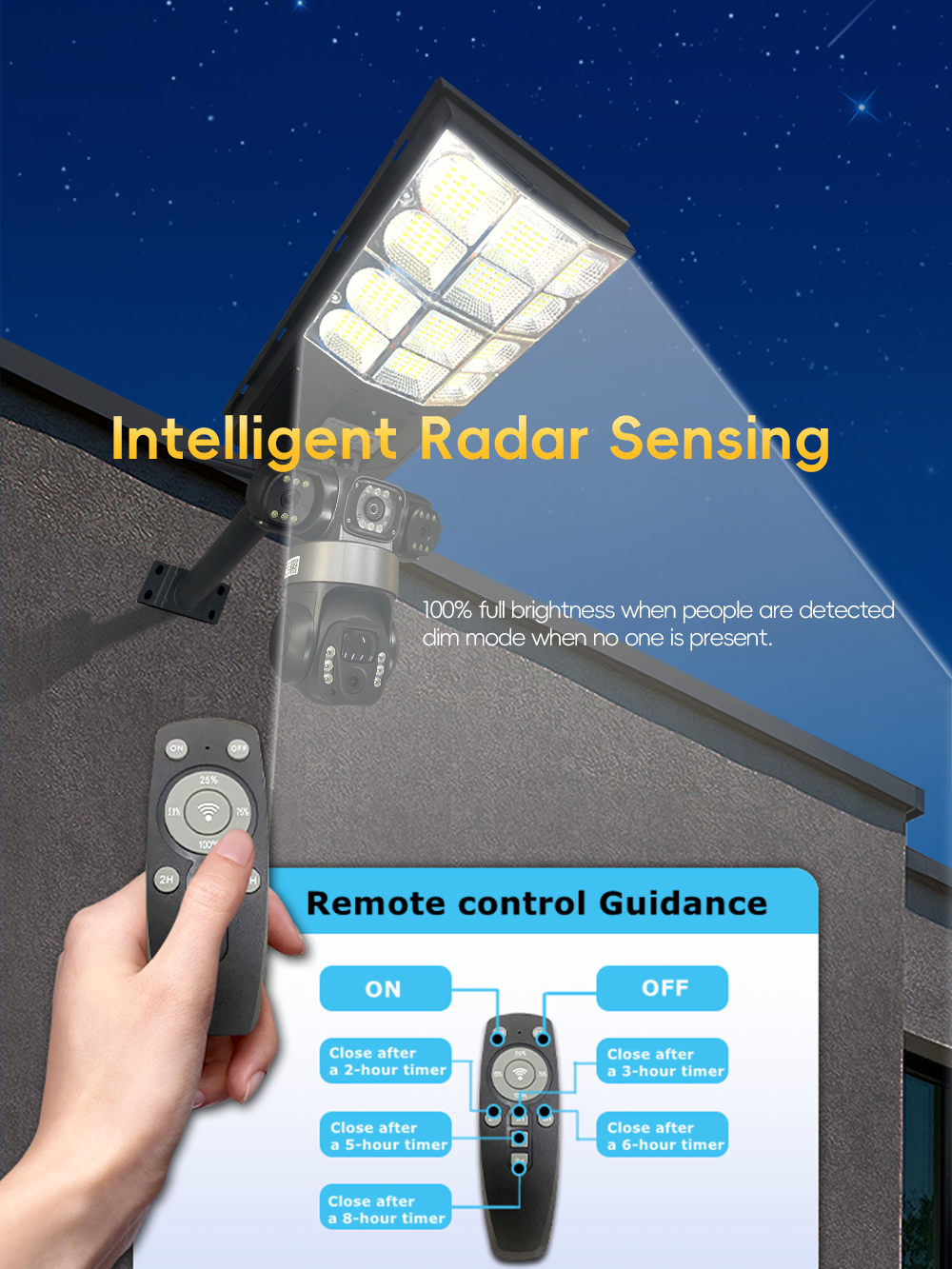 Solar 4G Street Light Camera 1 - Outdoor Lighting Remote Control recension och pris