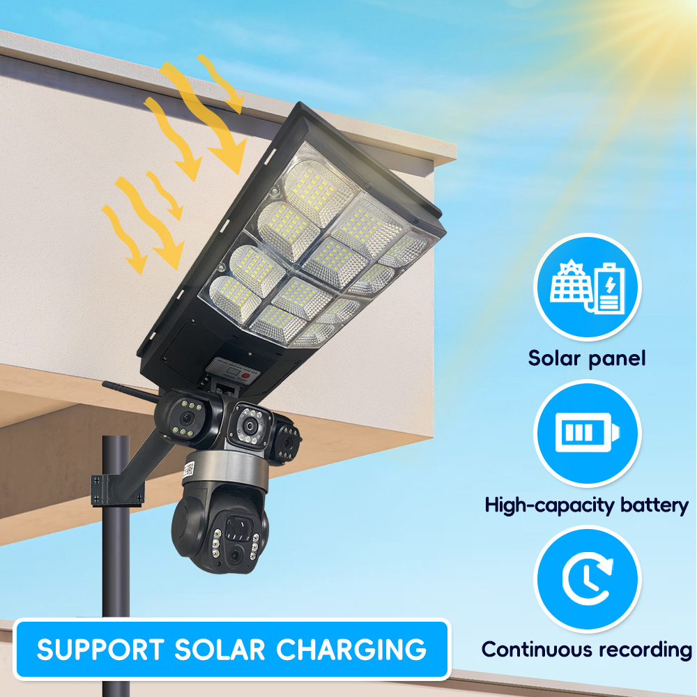 Solar 4G Street Light Camera 1 - Outdoor Lighting Remote Control recension och pris