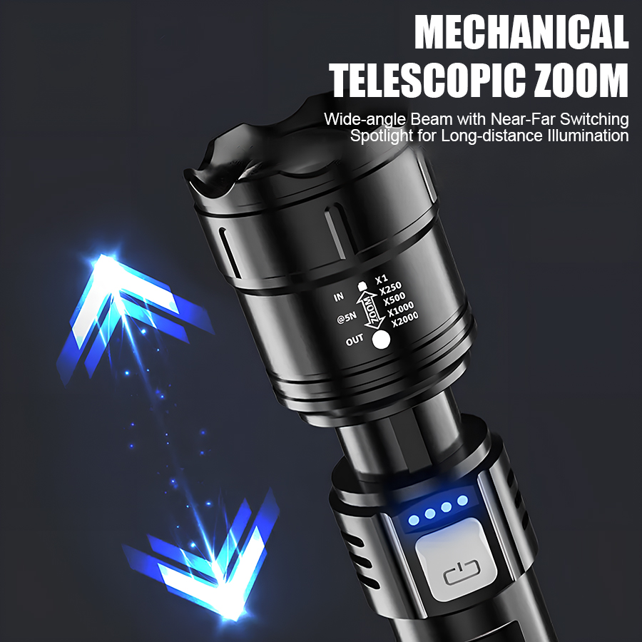 High Power P50 LED Flashlight  - Outdoor Lighting Lowes recension och pris