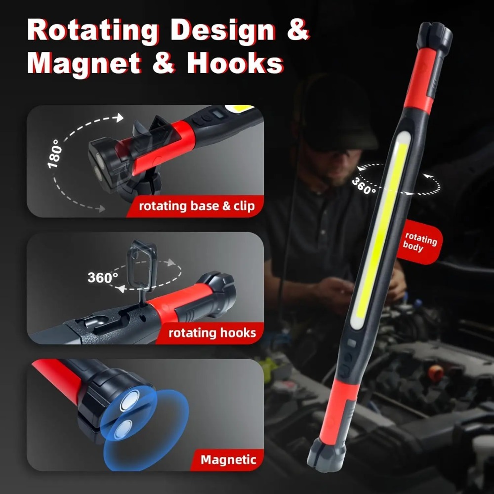 Super Bright Magnetic COB Work - Outdoor Lighting Lowes recension och pris