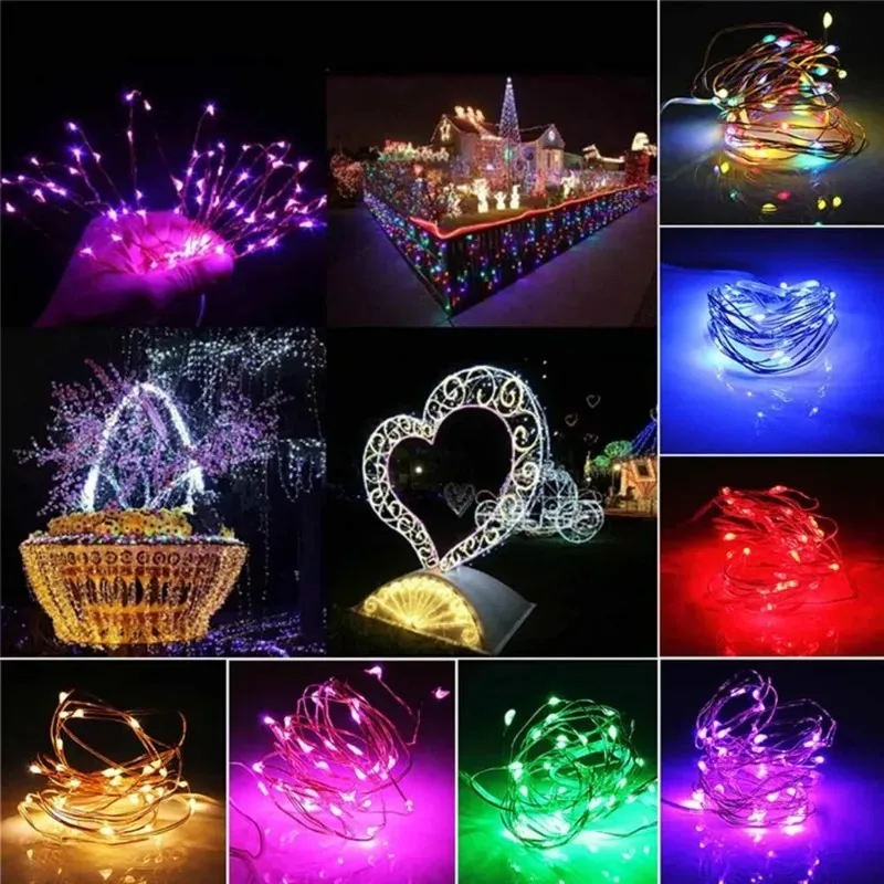USB LED String Lights Copper S - Outdoor Lighting No Wiring recension och pris