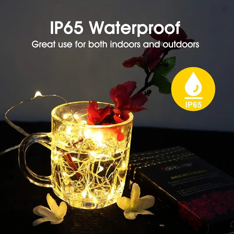 USB LED String Lights Copper S - Outdoor Lighting No Wiring recension och pris