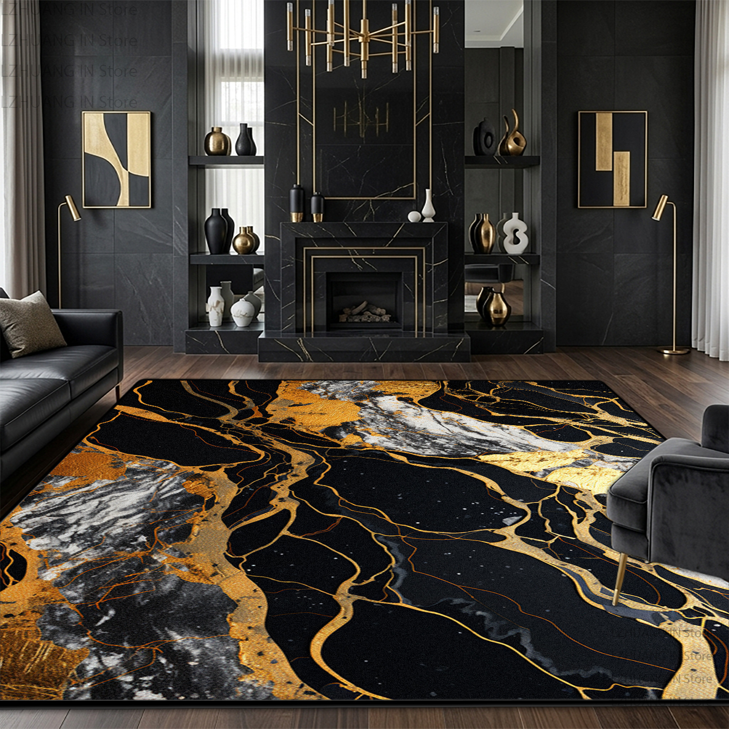 Modern Light Luxury Marble Sty - Outdoor Lighting Garage recension och pris