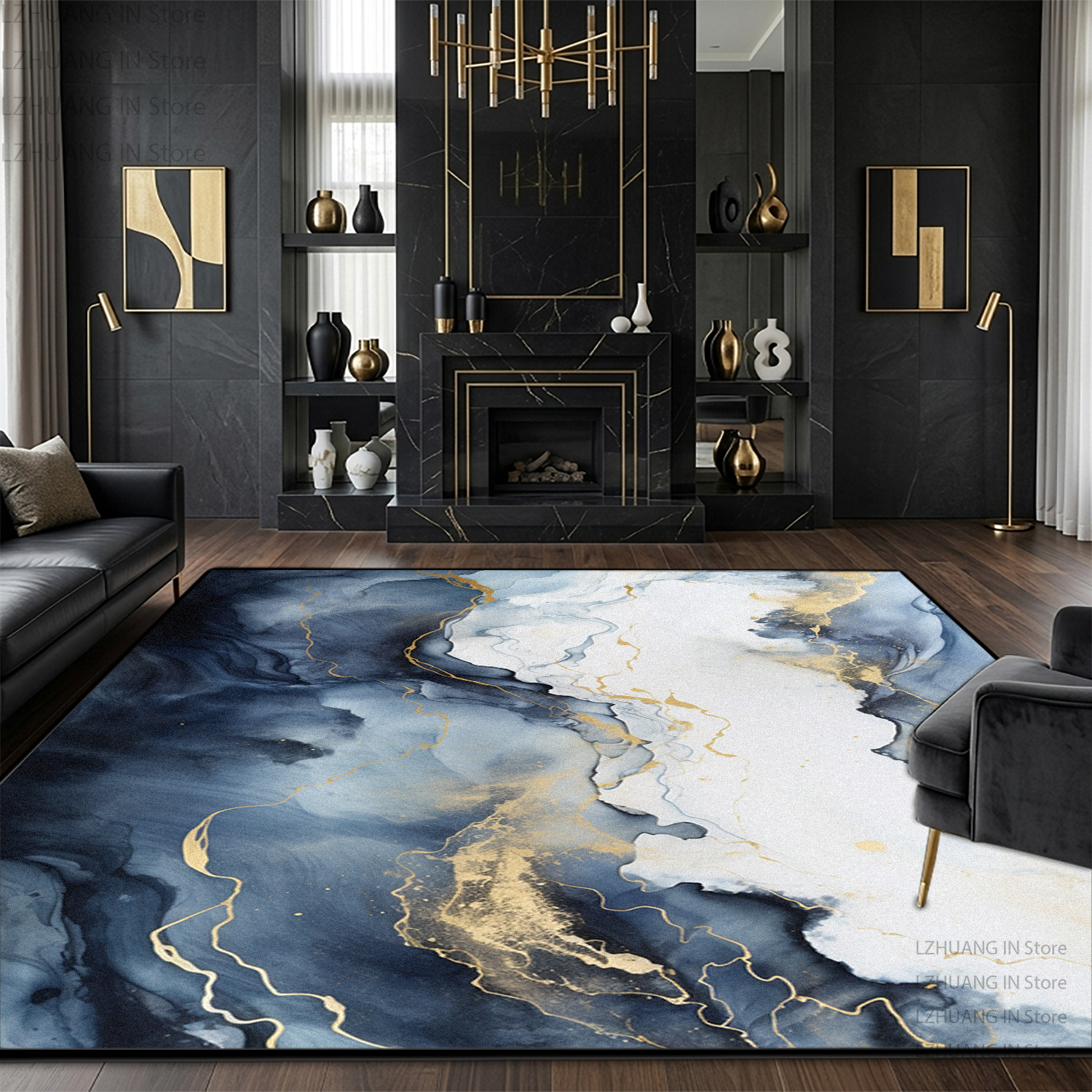 Modern Light Luxury Marble Sty - Outdoor Lighting Garage recension och pris