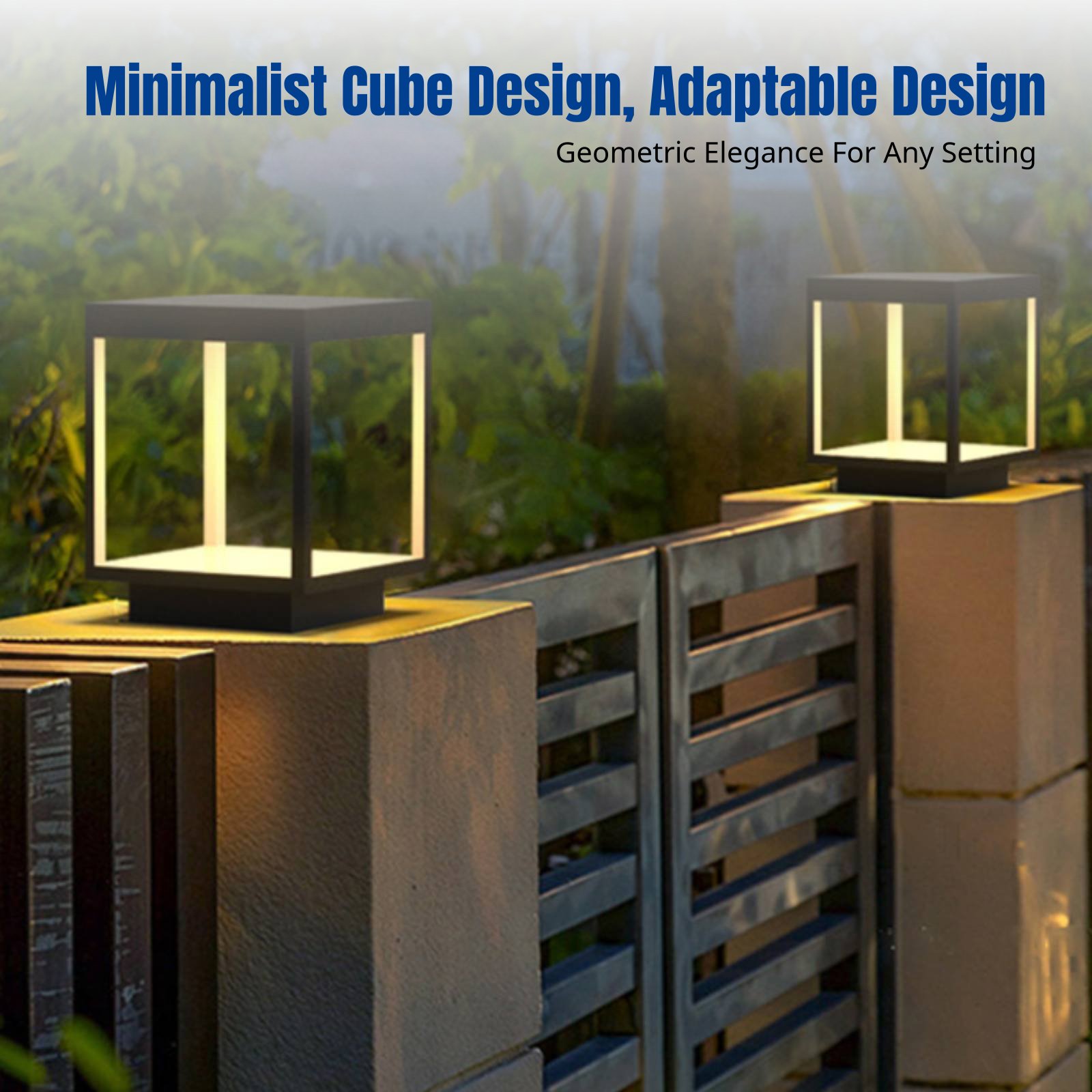 Modern Minimalist LED Pillar L - Wall Lighting Outdoor recension och pris