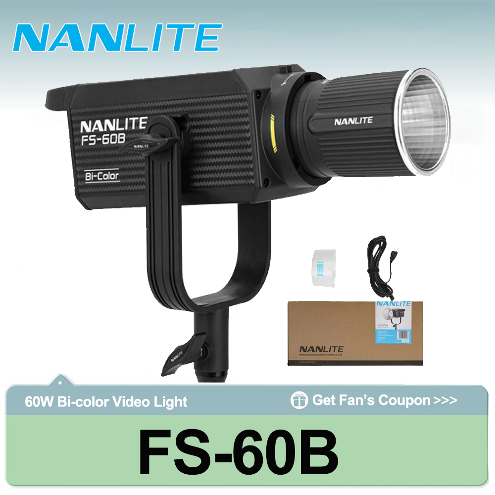 Nanlite FS-60B 70W Bi-color Sp - Outdoor Lighting No Wiring recension och pris