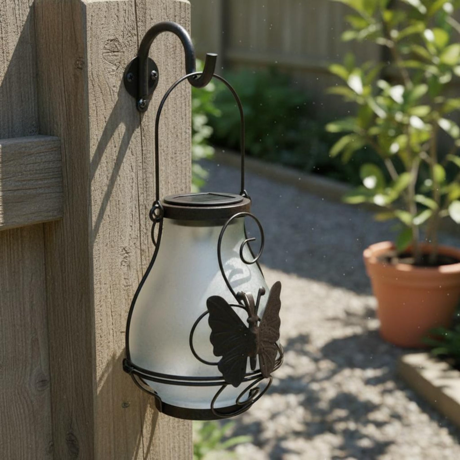 Solar Butterfly Lantern Waterp - Wall Lighting Outdoor recension och pris