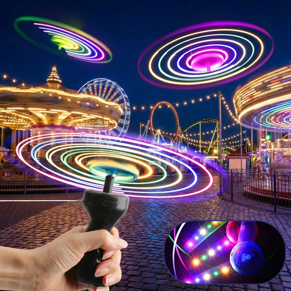 1pc Pull Wire Glow UFO Funny S - Outdoor Lighting No Wiring recension och pris