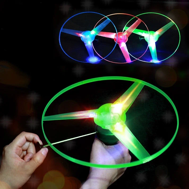 1pc Pull Wire Glow UFO Funny S - Outdoor Lighting No Wiring recension och pris