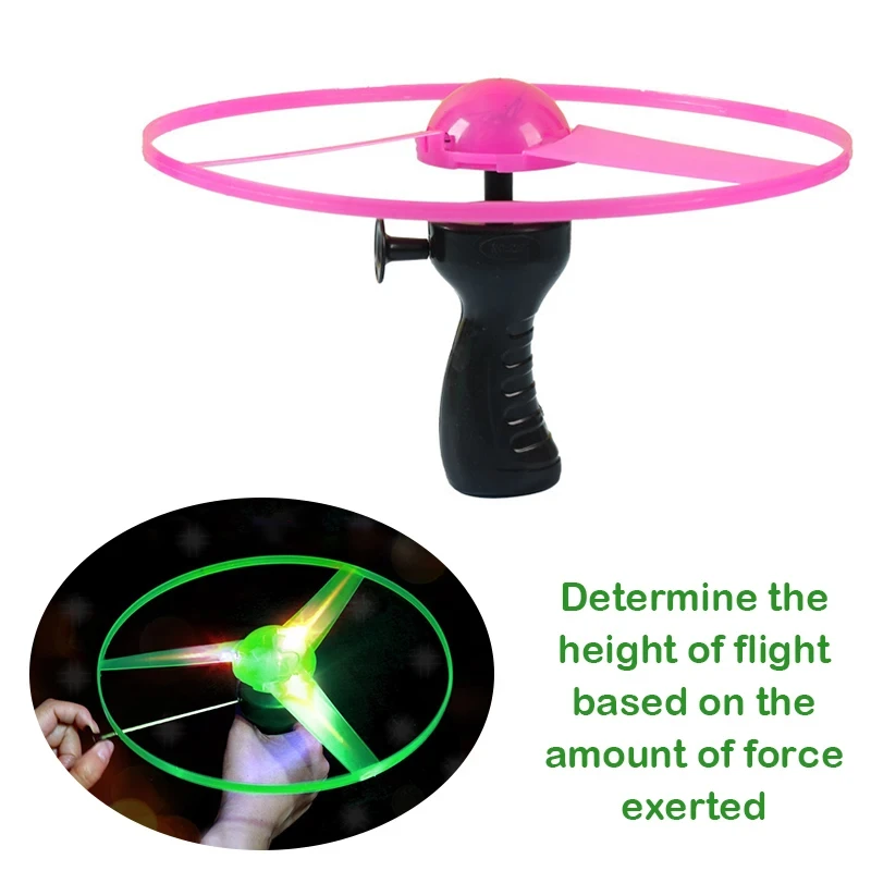 1pc Pull Wire Glow UFO Funny S - Outdoor Lighting No Wiring recension och pris