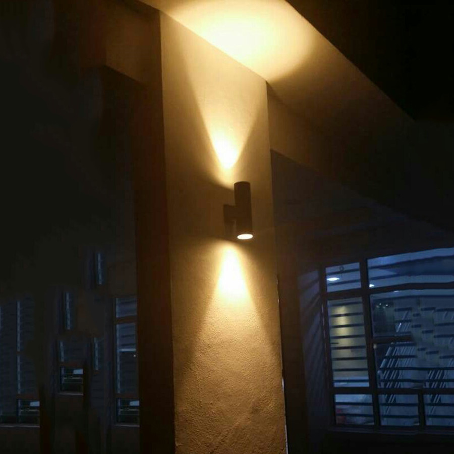 LED Porch Wall Light Up Down W - Outdoor Lighting Up And Down recension och pris
