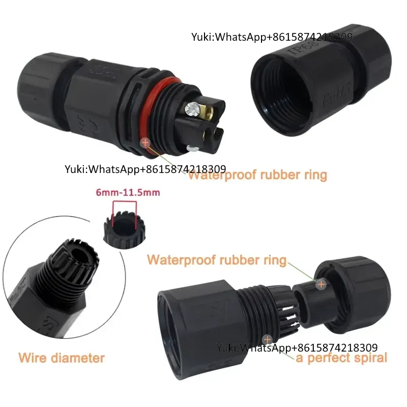 IP68 Waterproof Cable T Tap El - Outdoor Lighting Box recension och pris