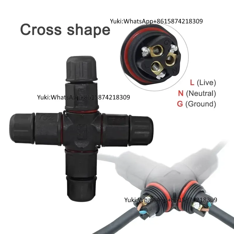 IP68 Waterproof Cable T Tap El - Outdoor Lighting Box recension och pris