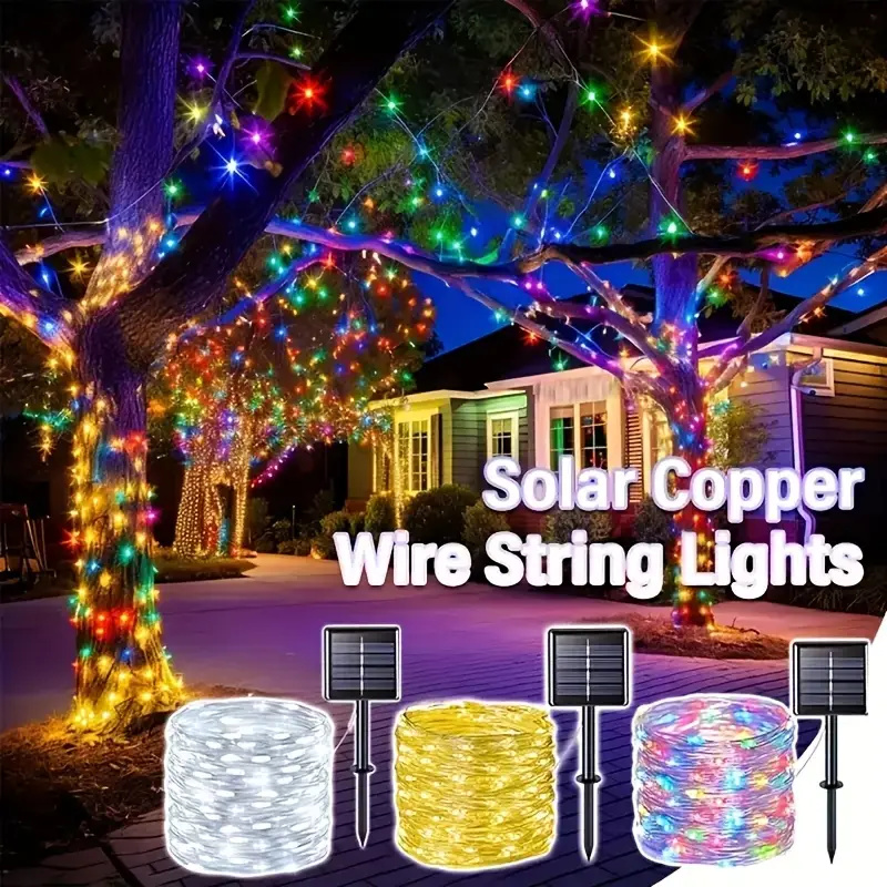 Solar Fairy LED Copper Wire Li - Outdoor Lighting No Wiring recension och pris