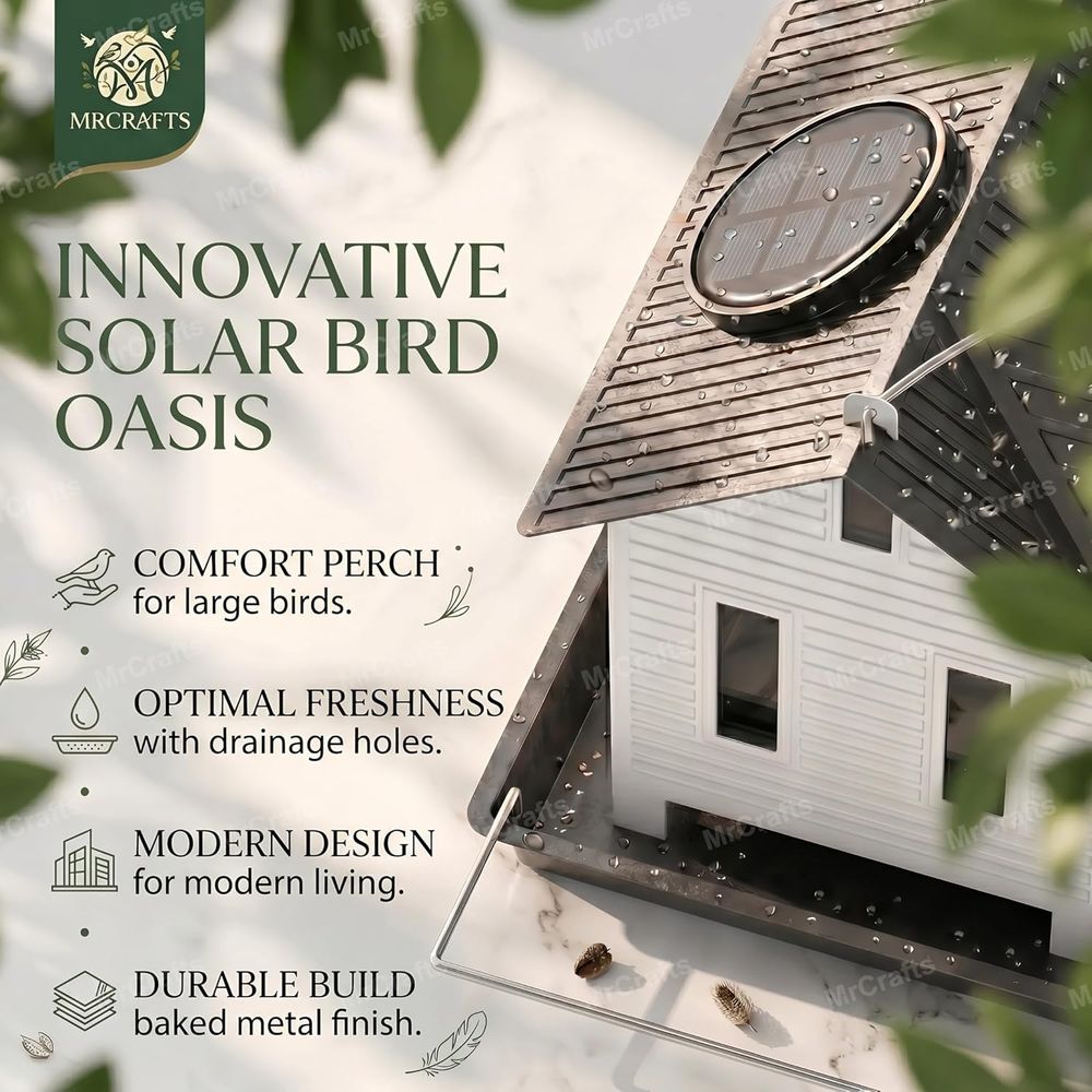 Hanging Metal Bird Feeder with - Outdoor Lighting Unique recension och pris