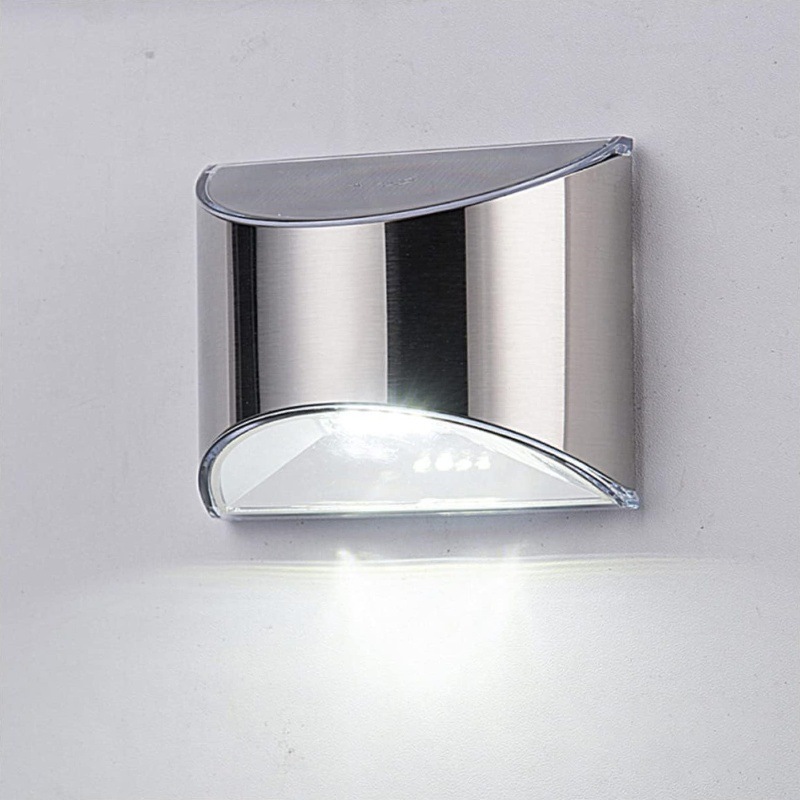 2Pcs Solar Garden Light Stainl - Outdoor Lighting Up And Down recension och pris