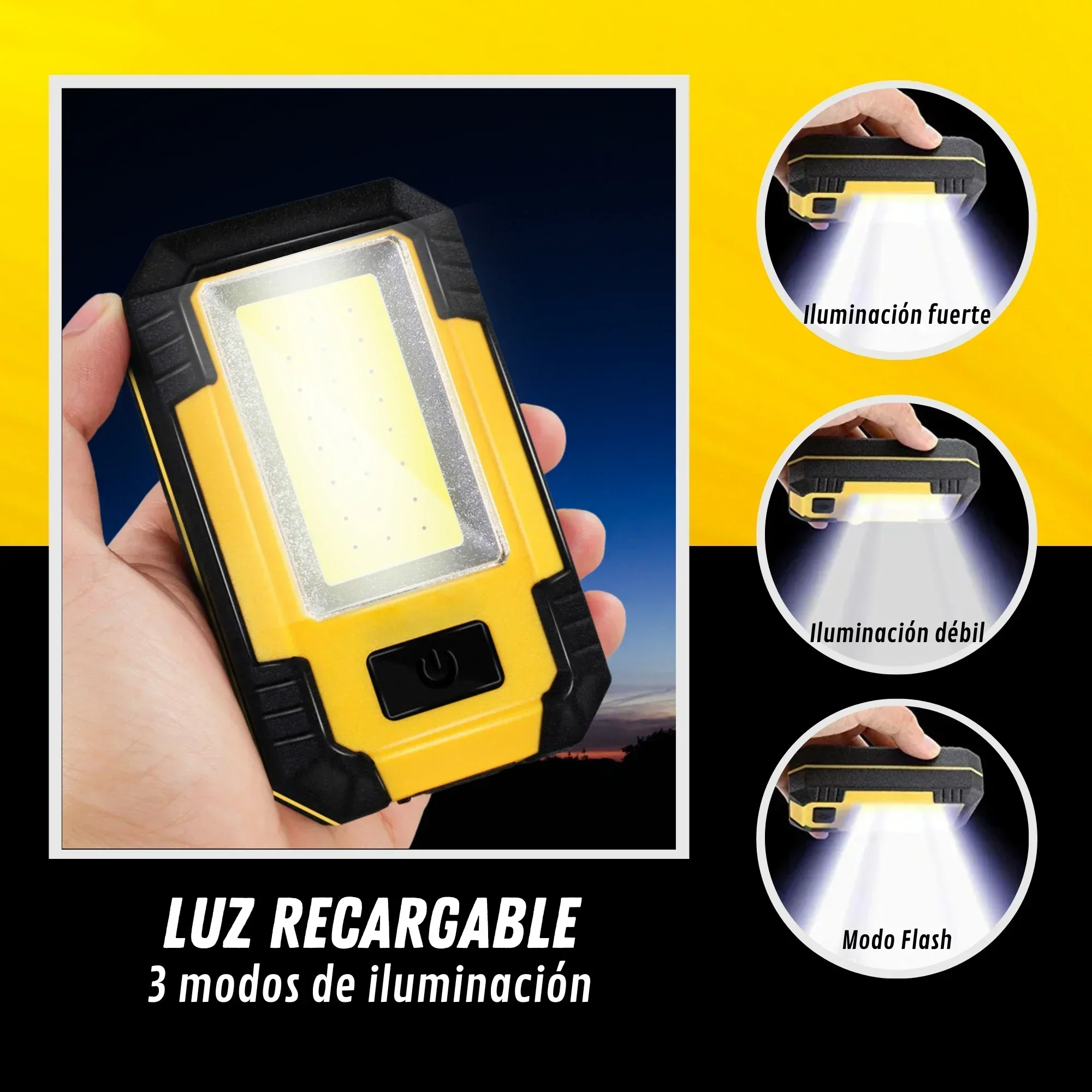 Portable 4000MaH Rechargeable  - Outdoor Lighting Lowes recension och pris
