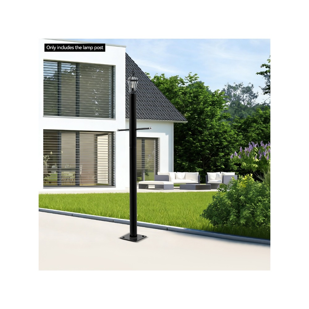 2.5m Split Street Light Pole - - Outdoor Lighting Pole recension och pris
