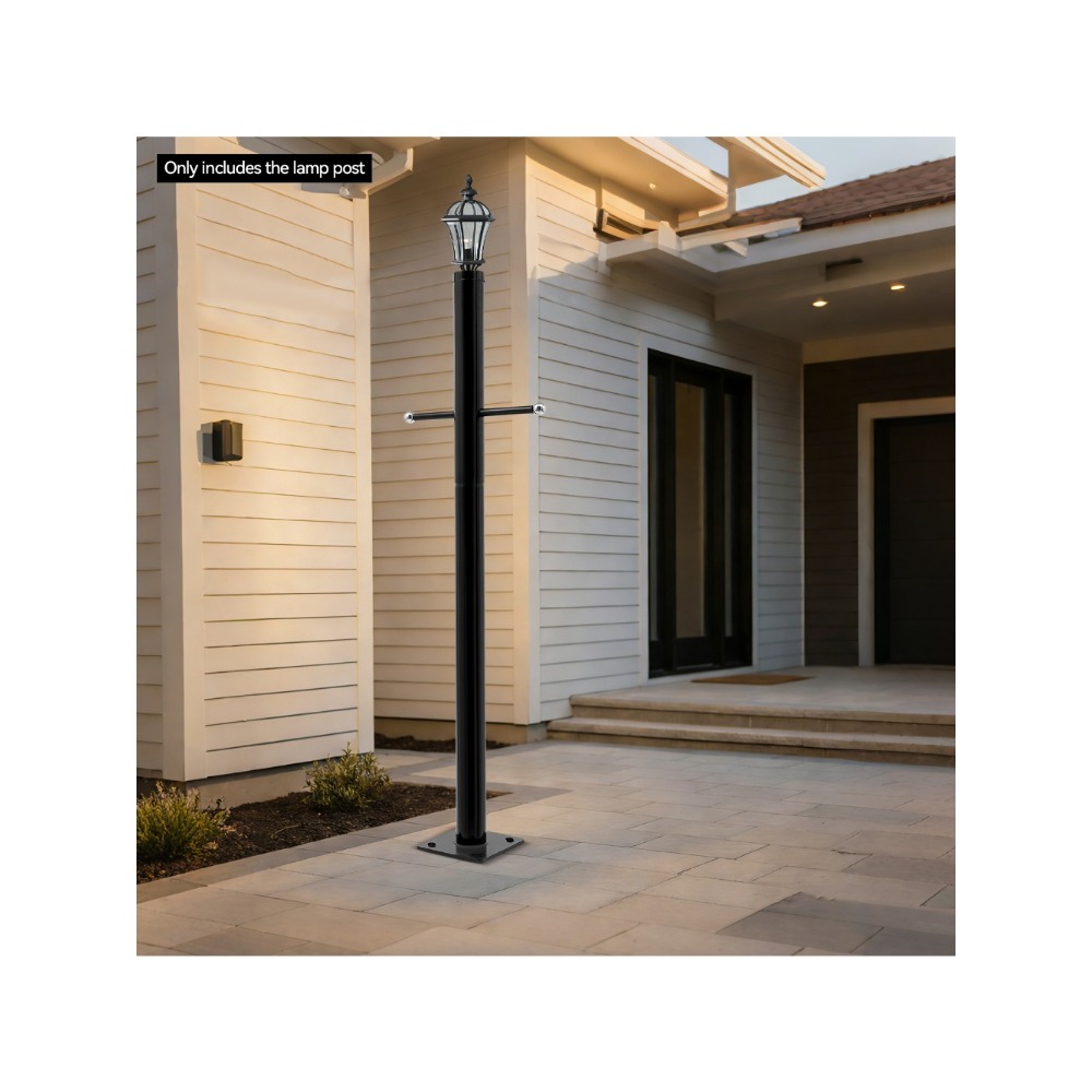 2.5m Split Street Light Pole - - Outdoor Lighting Pole recension och pris