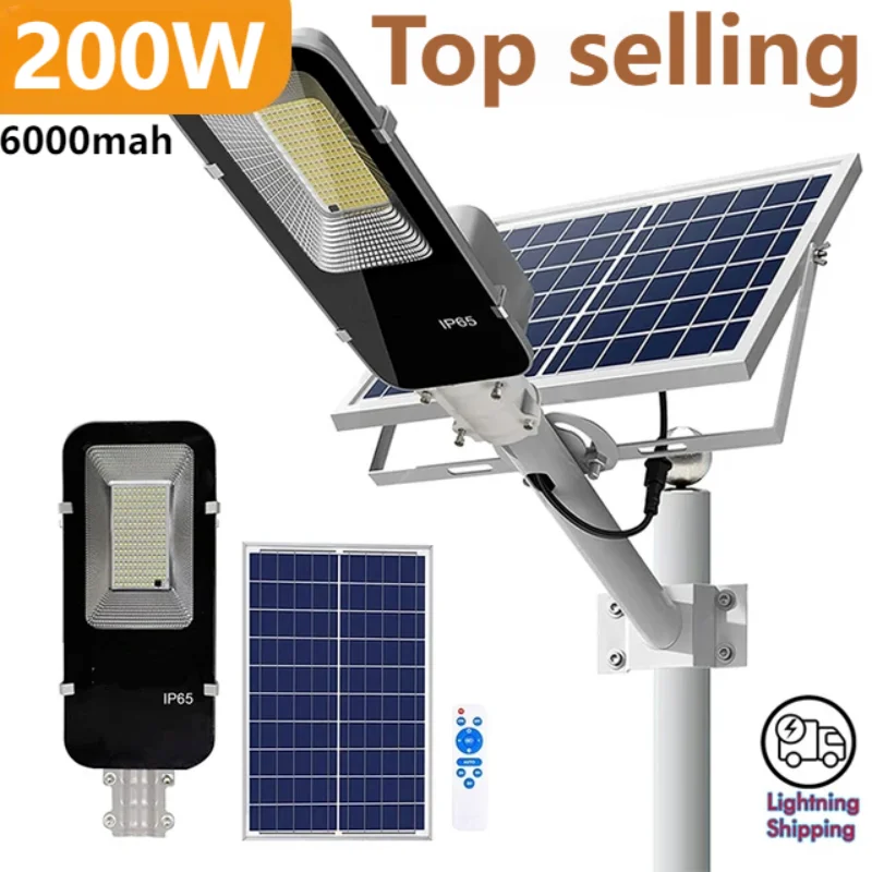 200W Powerful Solar Light Outd - Outdoor Lighting Garage recension och pris