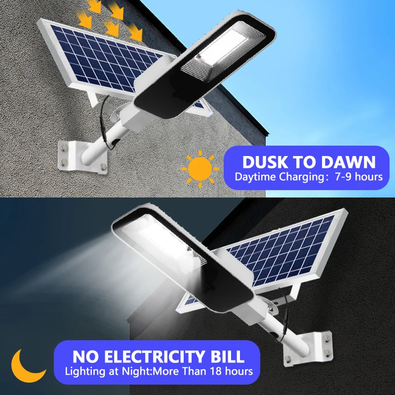 200W Powerful Solar Light Outd - Outdoor Lighting Garage recension och pris