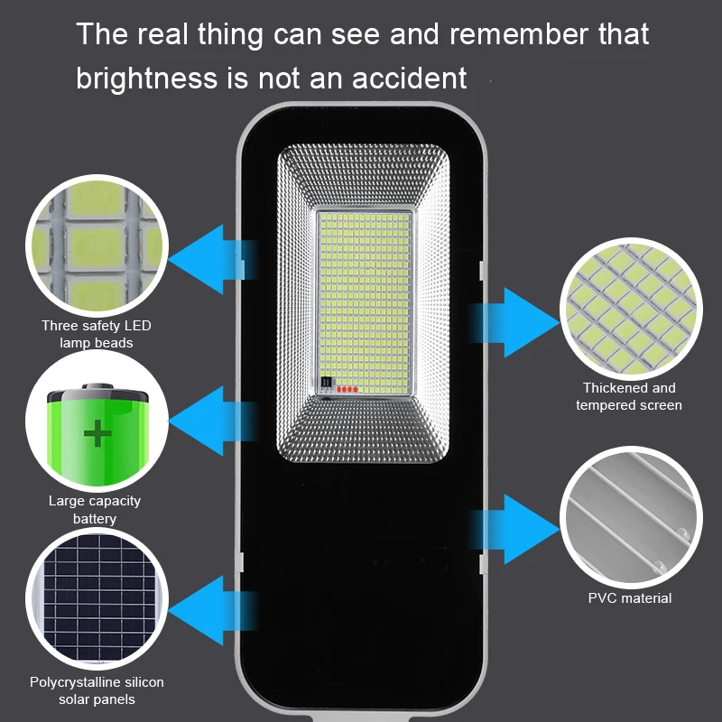 200W Powerful Solar Light Outd - Outdoor Lighting Garage recension och pris