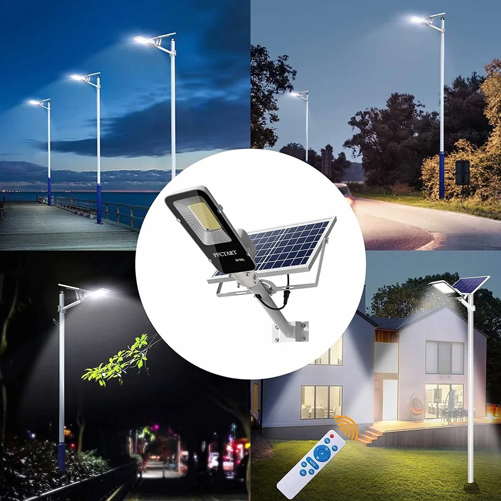 200W Powerful Solar Light Outd - Outdoor Lighting Garage recension och pris