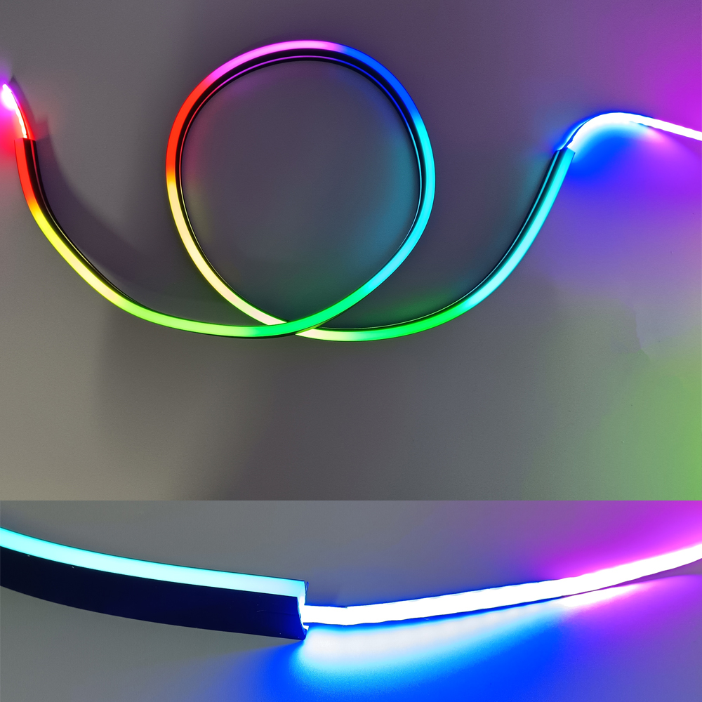 Black Silicone Tube LED Neon L - Outdoor Lighting Youtube recension och pris