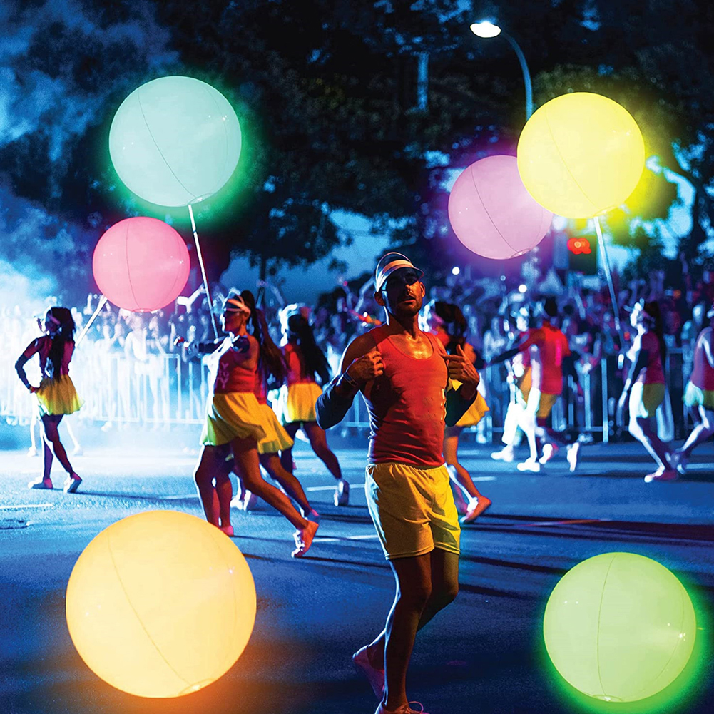 LED Glowing Balloon 16 Colors  - Outdoor Lighting Remote Control recension och pris