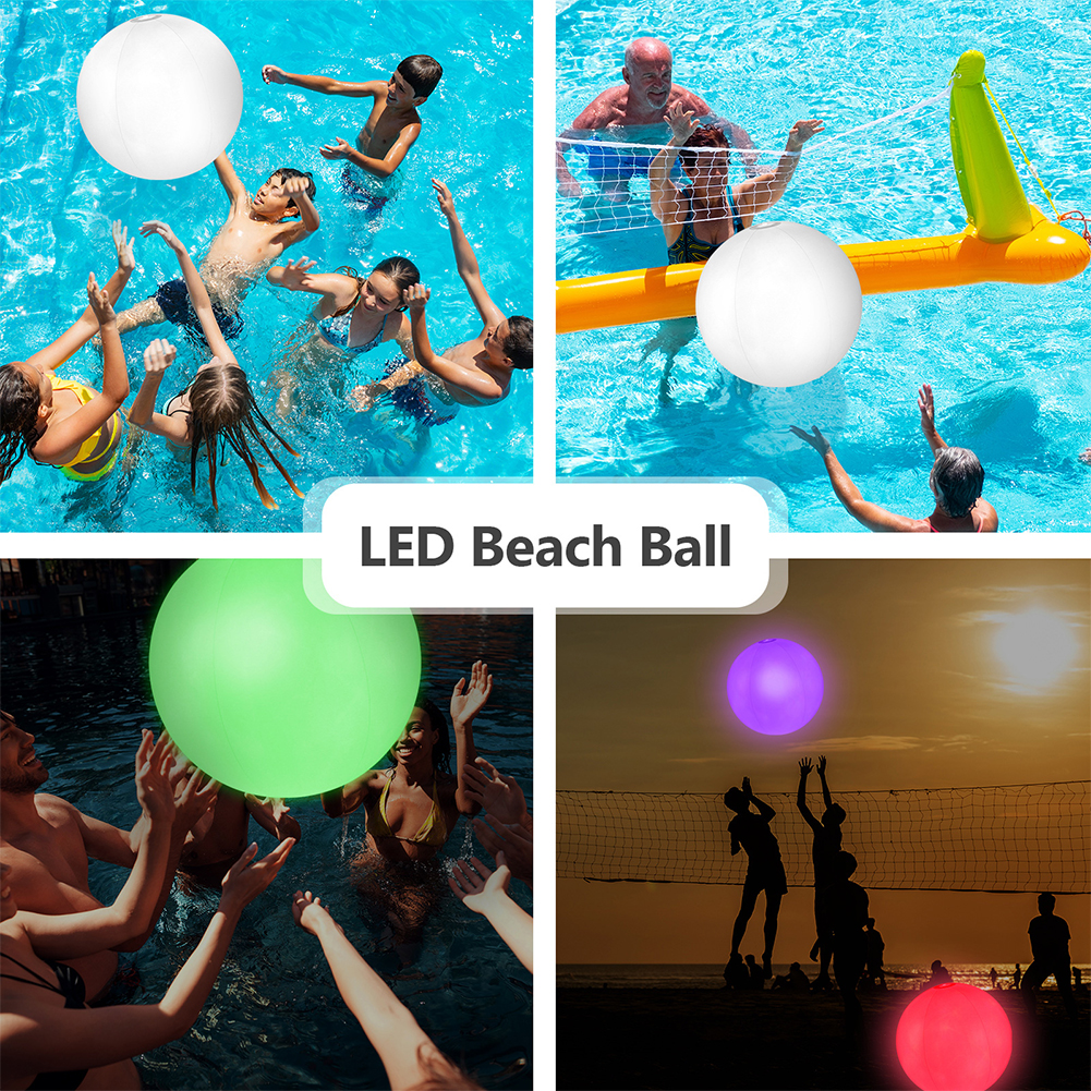 LED Glowing Balloon 16 Colors  - Outdoor Lighting Remote Control recension och pris