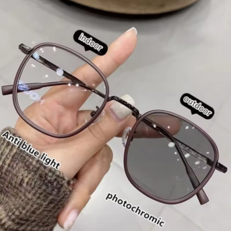 2 Pairs of Retro Square Metal  - Color Changing Outdoor recension och pris