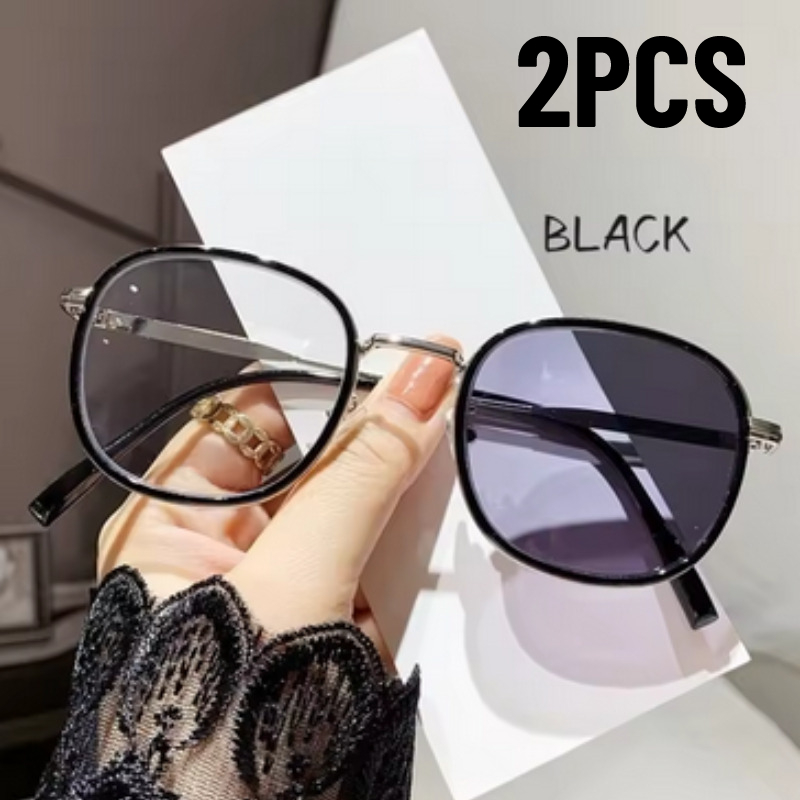 2 Pairs of Retro Square Metal  - Color Changing Outdoor recension och pris