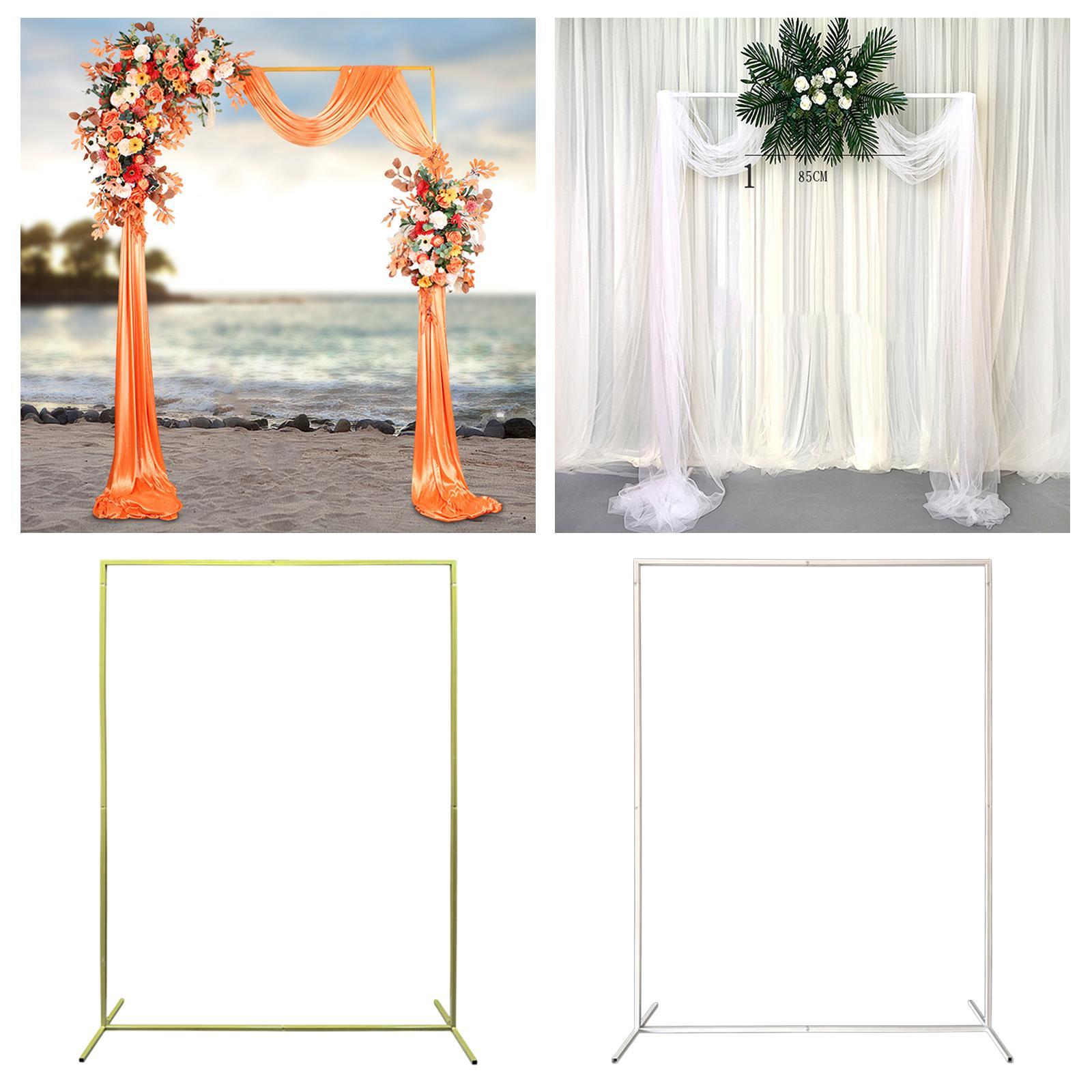 Wedding Arch Backdrop Stand Li - Lighting Wedding Outdoor recension och pris