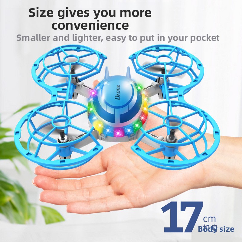 Mini RC Drone with LED Lights, - Outdoor Lighting Remote Control recension och pris