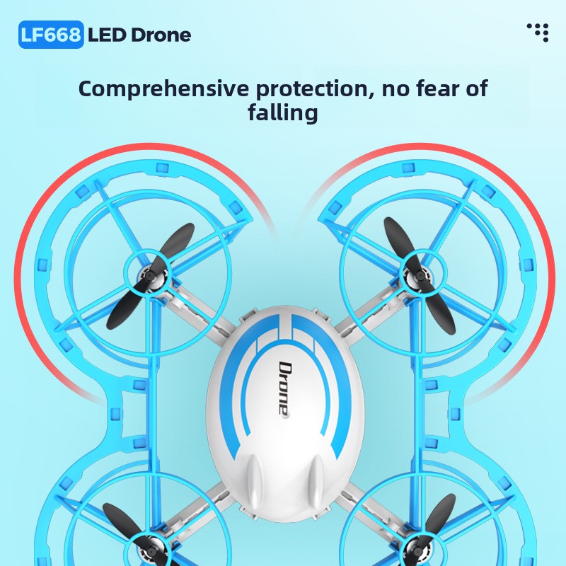 Mini RC Drone with LED Lights, - Outdoor Lighting Remote Control recension och pris