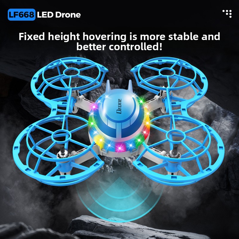 Mini RC Drone with LED Lights, - Outdoor Lighting Remote Control recension och pris