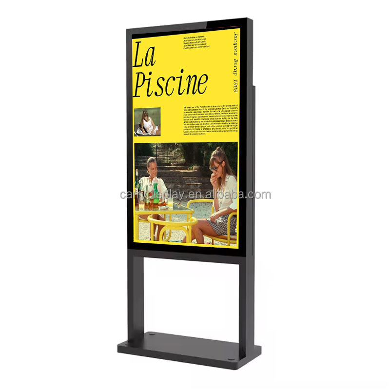 The Latest Aluminum LCD Advert - Color Changing Outdoor recension och pris