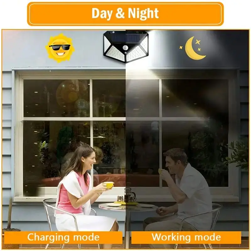 100LED Outdoor Solar Garden Li - Wall Lighting Outdoor recension och pris