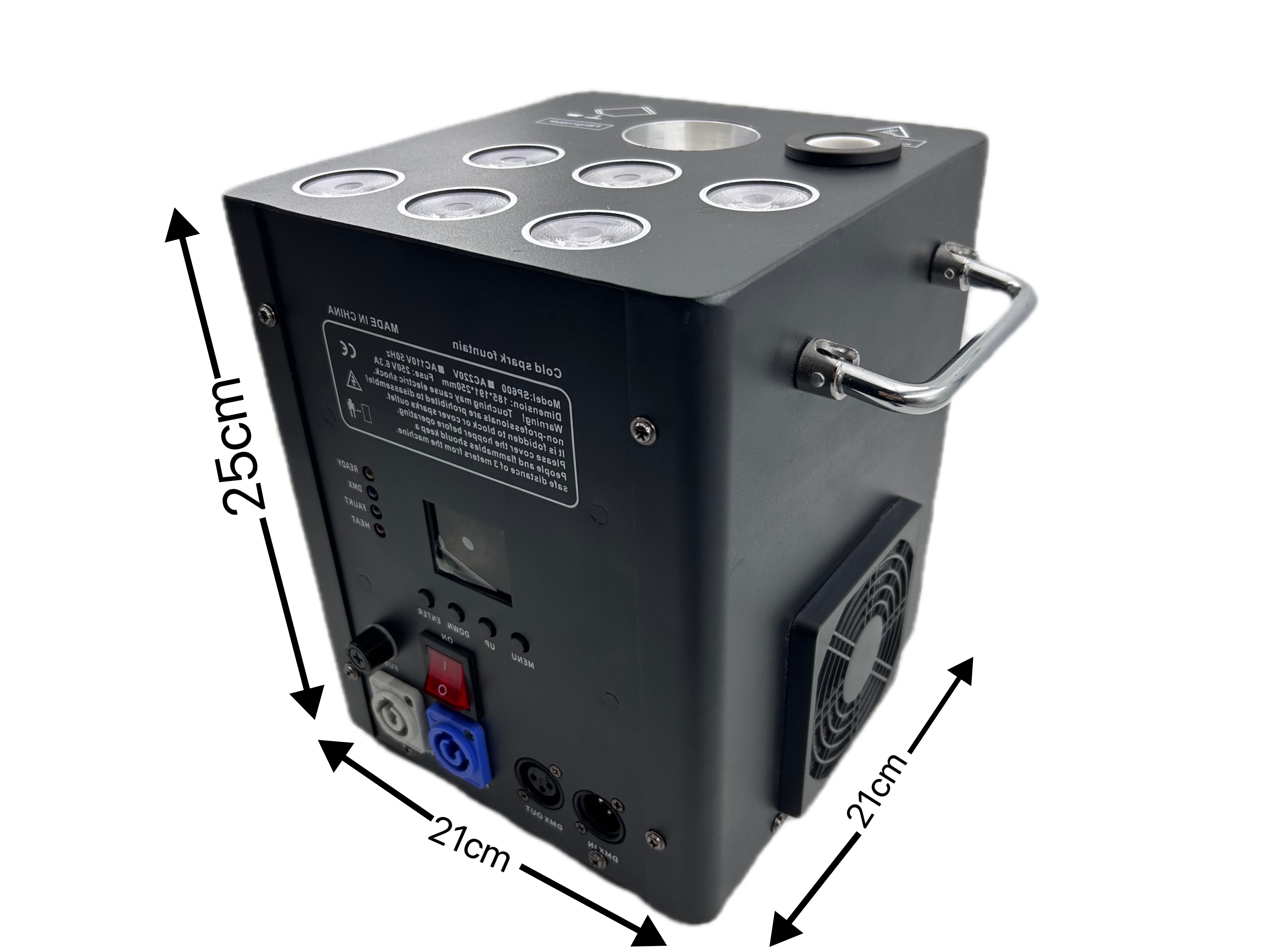 600W LED Cold Spark Machine wi - Lighting Wedding Outdoor recension och pris