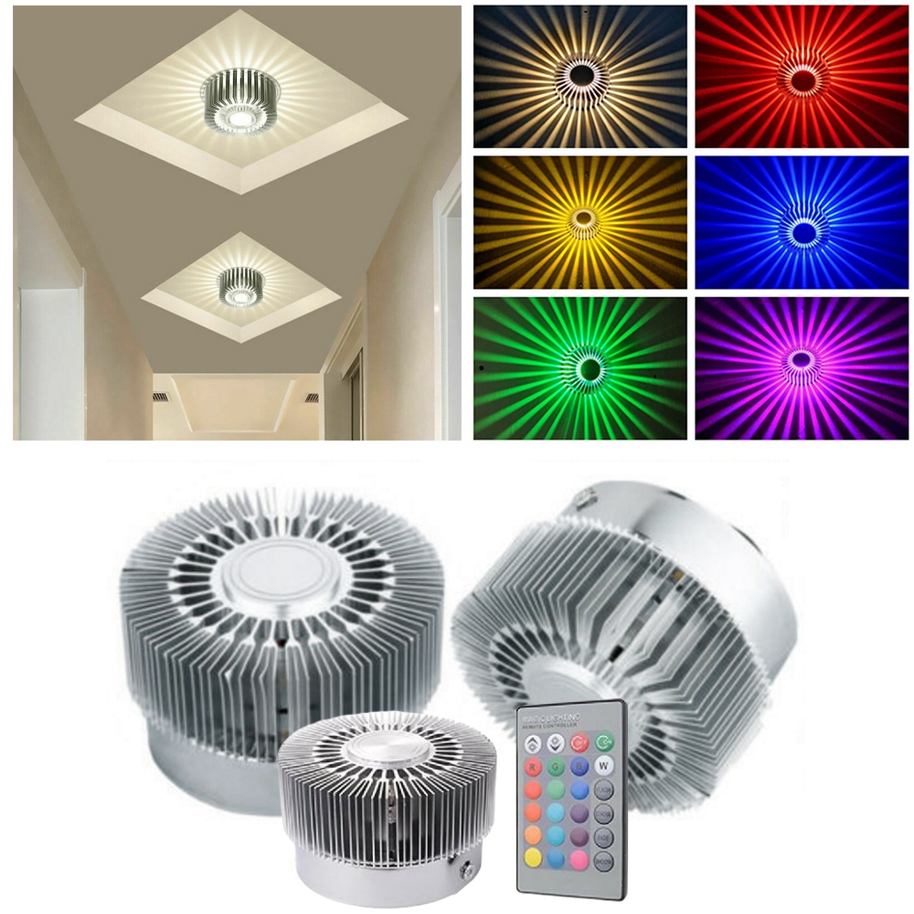 3W Sunflower Wall Lamp AC85-22 - Outdoor Lighting Up And Down recension och pris