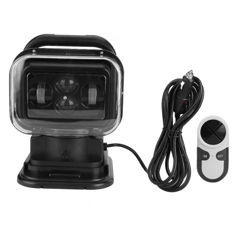 LED Search Light,60W 12V24V Re - Outdoor Lighting Remote Control recension och pris