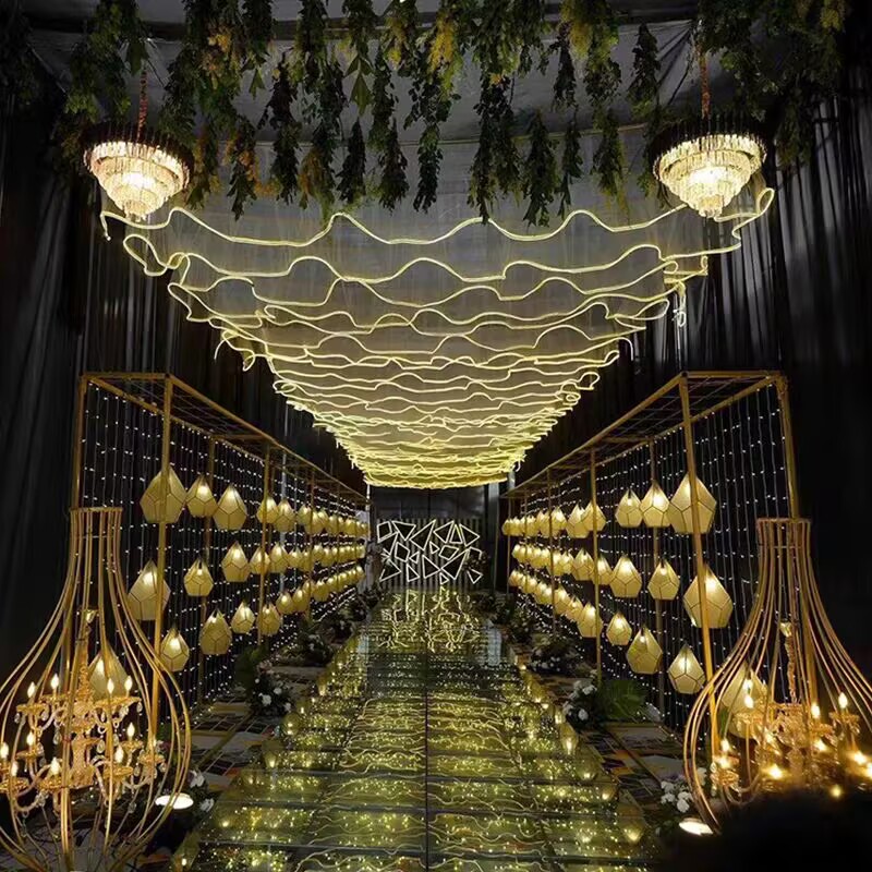 Wedding Ceiling Decoration Out - Lighting Wedding Outdoor recension och pris