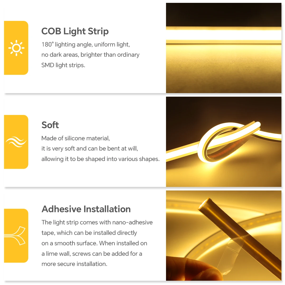 220V Real Silicone Tube Light  - Outdoor Lighting Led Strip recension och pris