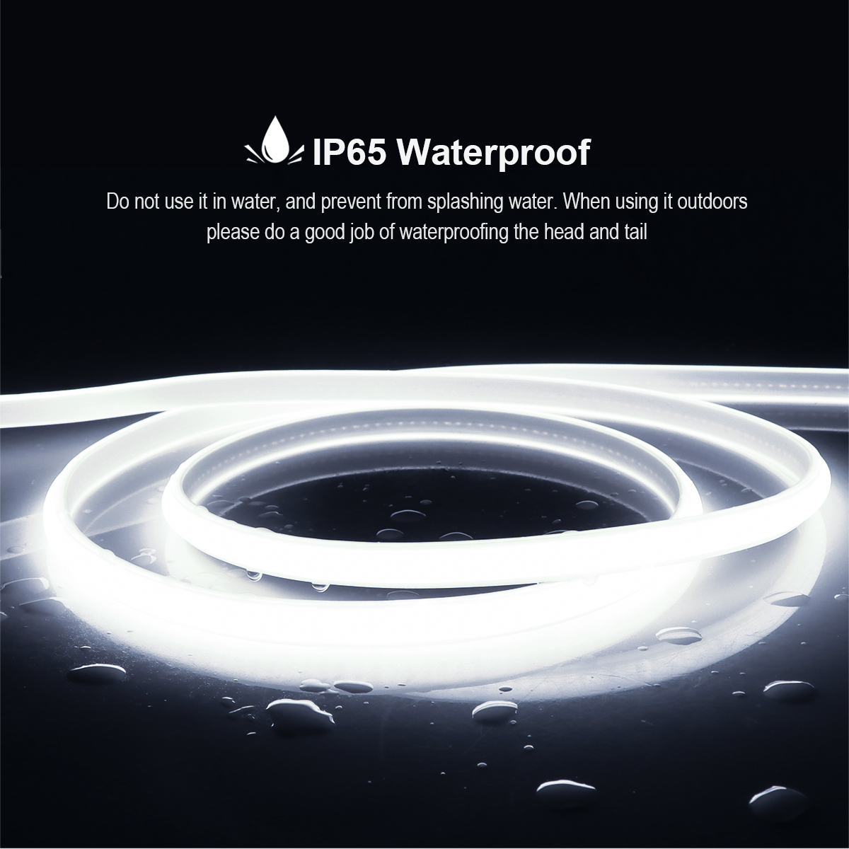 110V 220V COB LED Strip Outdoo - Outdoor Lighting Led Strip recension och pris