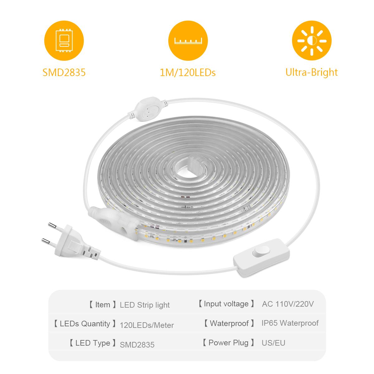 High Bright LED Strip Light 28 - Outdoor Lighting Led Strip recension och pris