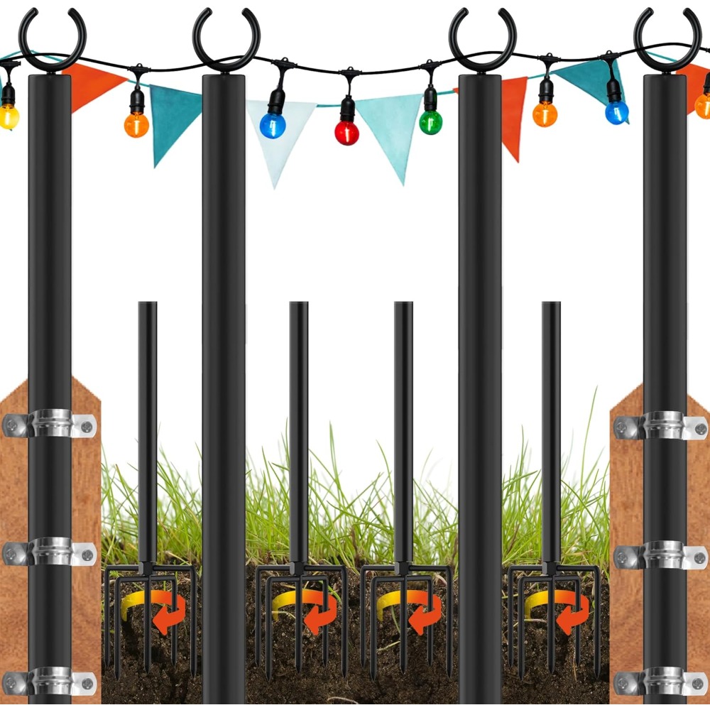 land·voi 4 pack string light p - Outdoor Lighting Pole recension och pris