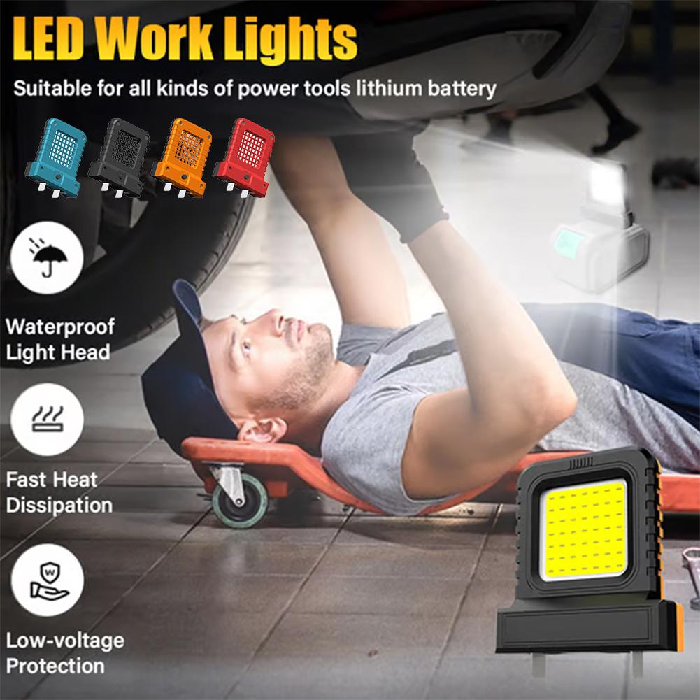 LED Work Light Adjustable Plug - Outdoor Lighting Garage recension och pris